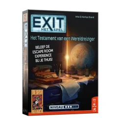 999 Games Exit - Het Testament Van Een Wereldreiziger^ Houten Speelgoed