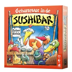 999 Games Geharrewar In De Sushibar Dobbelspel^ Dobbelspellen