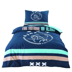 Ajax Katoenen Dekbedovertrek 1 Persoons (140X200 Cm) New