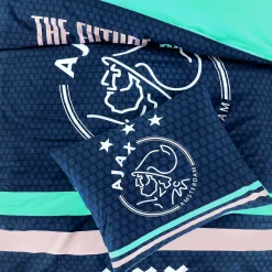 Ajax Katoenen Dekbedovertrek 1 Persoons (140X200 Cm) New