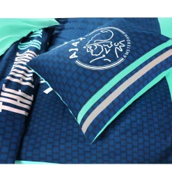 Ajax Katoenen Dekbedovertrek 1 Persoons (140X200 Cm) New