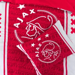 Ajax Katoenen Dekbedovertrek 1 Persoons (140X200 Cm) Hot