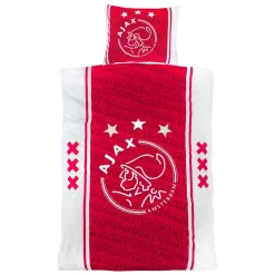 Ajax Katoenen Dekbedovertrek 1 Persoons (140X200 Cm) Hot