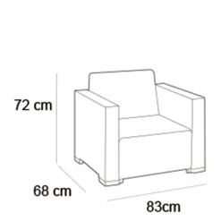 Allibert Loungestoelen California (Set Van 2)^ Loungesets