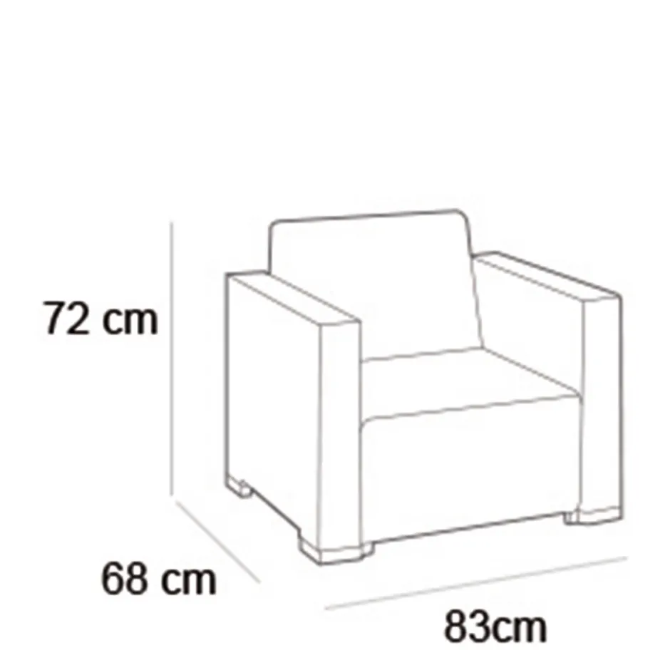 Allibert Loungestoelen California (Set Van 2)^ Loungesets