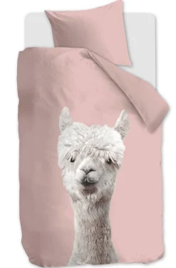 Ambiante Katoenen Dekbedovertrek 1 Persoons Alpaca (140X220 Cm) Best