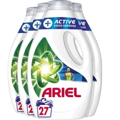 Ariel Vloeibaar Wasmiddel + Actieve Geurbestrijding - 4 X 27 Wasbeurten - 108 Wasbeurten New