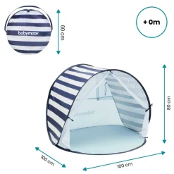 Babymoov Anti-Uv Tent Hoge Bescherming 50+ - Marine^ Babyspeelgoed