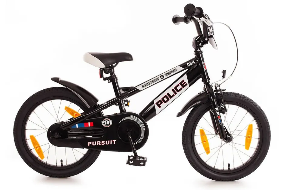Bachtenkirch New Police Kinderfiets 16 Inch Zwart^ Kinderfietsen