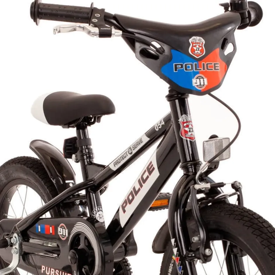 Bachtenkirch New Police Kinderfiets 16 Inch Zwart^ Kinderfietsen