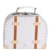 BamBam Travel Suitcase Vintage White Small^ Rollenspel
