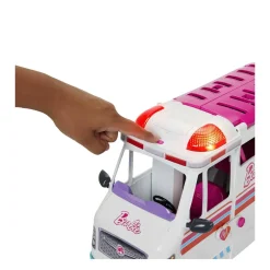 Barbie 2-In-1 Speelset Ambulance En Kliniek^ Poppen