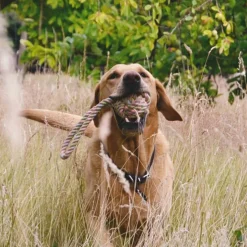 Beco Hondenspeelgoed Hennep Touwbal M (6,5X26 Cm) Outlet