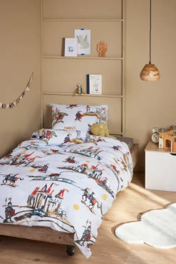 Beddinghouse Katoenen Dekbedovertrek 1 Persoons Good Knights (140X200 Cm) Outlet