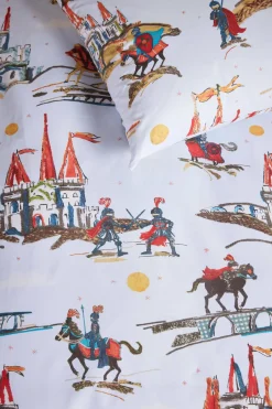 Beddinghouse Katoenen Dekbedovertrek 1 Persoons Good Knights (140X200 Cm) Outlet