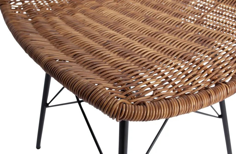 BePureHome Eettafelstoel Spun - Set Van 2^ Tuinstoelen