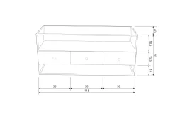 BePureHome Tv-Meubel Depart Discount