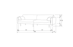 BePureHome 3-Zitsbank Muze