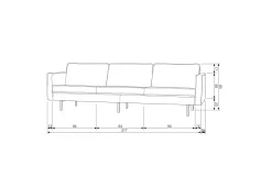 BePureHome 3-Zitsbank Rodeo Online