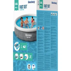 Bestway Fast Set Fast Set Zwembadset (366 Cm)^ Zwembaden