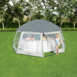 Bestway Flowclear Pool Dome (600X600X295 Cm)^ Zwembaden