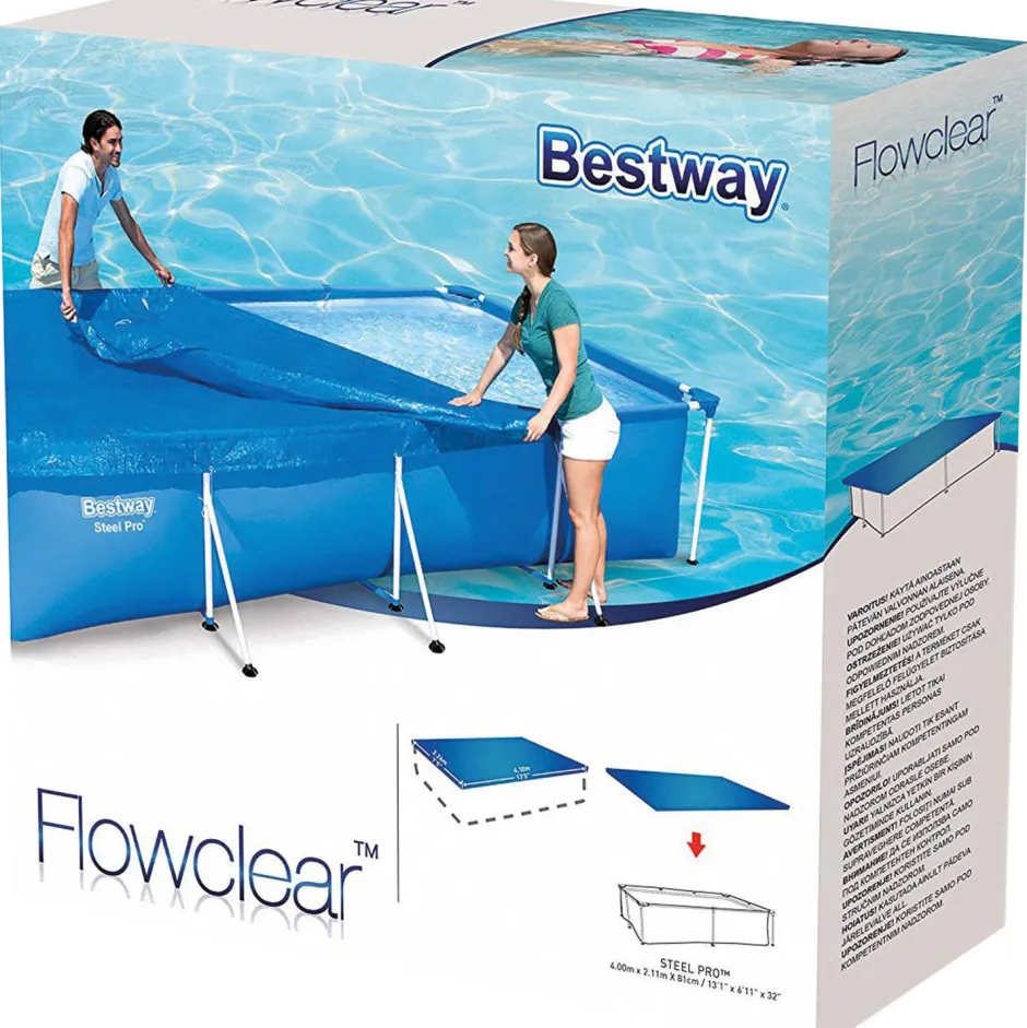 Bestway Steel Afdekhoes Zwembad (400X211 Cm)^ Zwembaden
