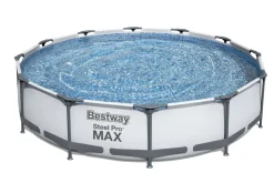 Bestway Steel Pro Max 56416 Steel Pro Max Zwembad + Filterpomp 366 Cm^ Zwembaden