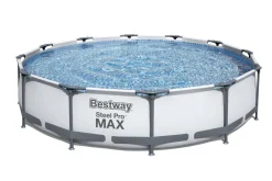 Bestway Steel Pro Max 56416 Steel Pro Max Zwembad + Filterpomp 366 Cm^ Zwembaden