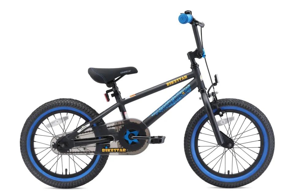 BikeStar Bmx Kinderfiets 16 Inch Zwart^ Kinderfietsen