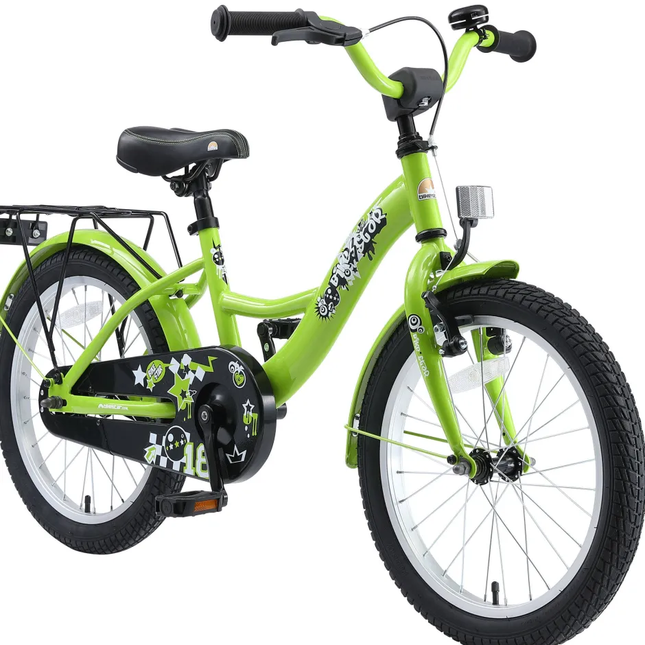 BikeStar Classic Kinderfiets 18 Inch Groen^ Kinderfietsen