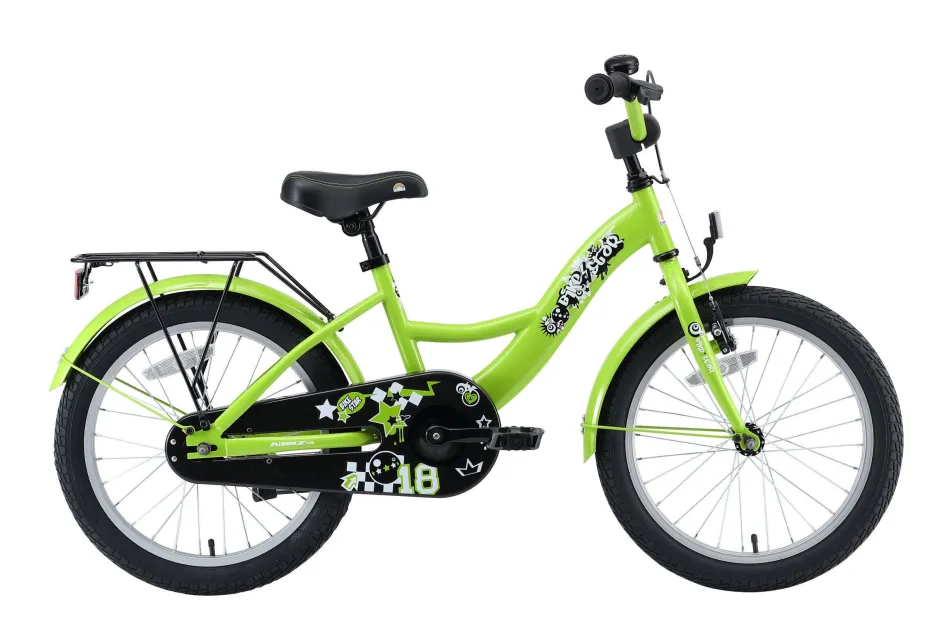 BikeStar Classic Kinderfiets 18 Inch Groen^ Kinderfietsen