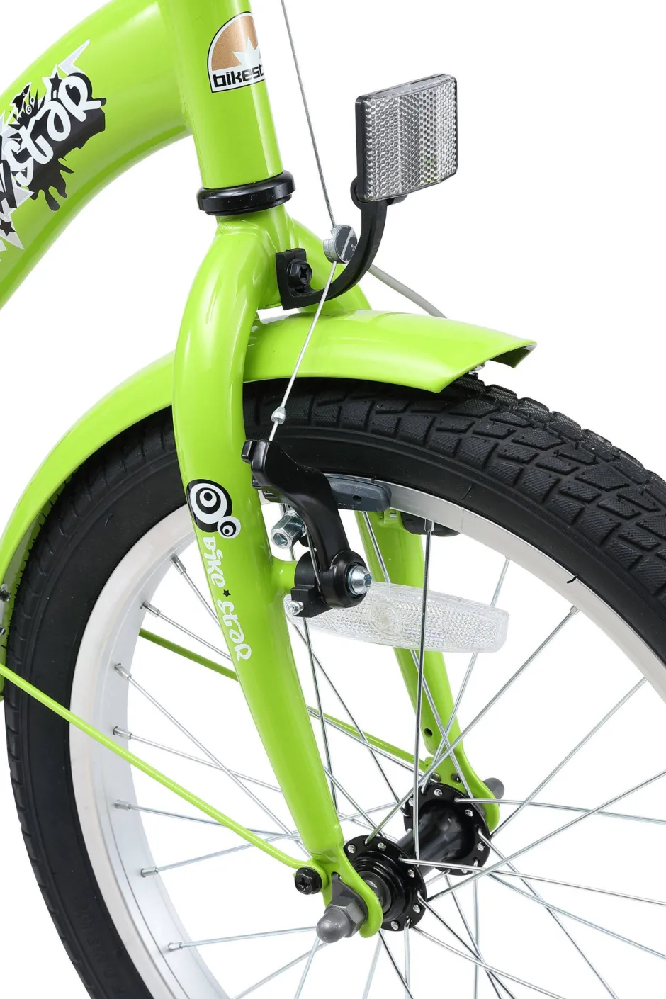 BikeStar Classic Kinderfiets 18 Inch Groen^ Kinderfietsen