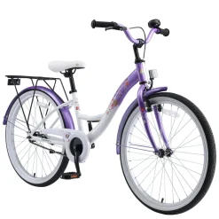 BikeStar Classic Kinderfiets 24 Inch Lila^ Kinderfietsen