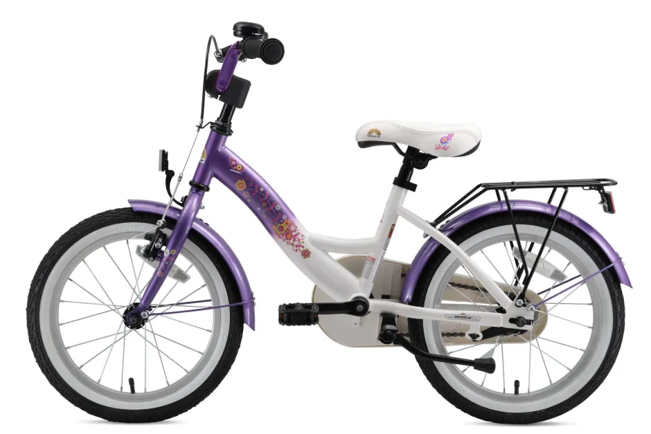 BikeStar Classic Kinderfiets 16 Inch Lila^ Kinderfietsen