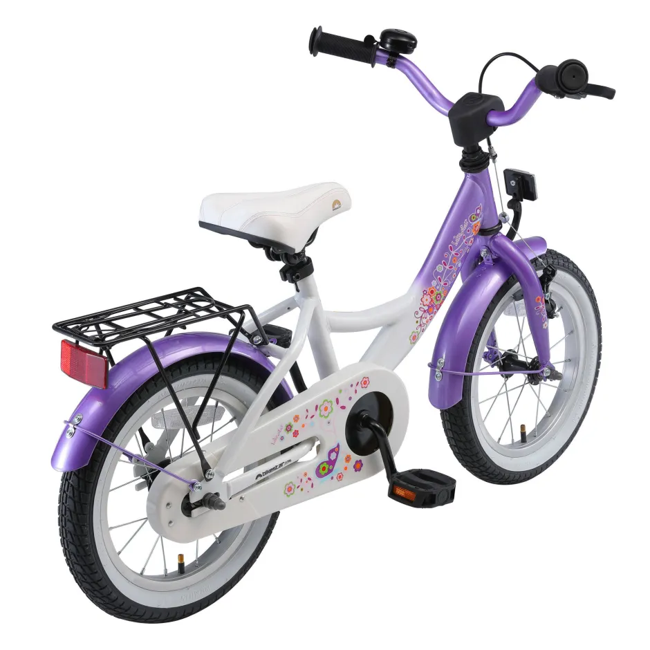 BikeStar Classic Kinderfiets 14 Inch Lila^ Kinderfietsen