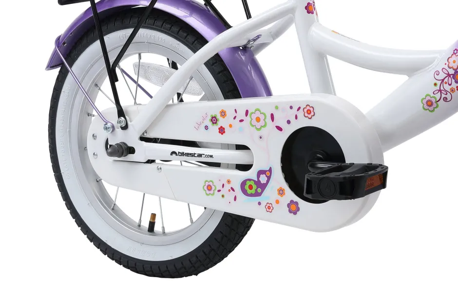 BikeStar Classic Kinderfiets 14 Inch Lila^ Kinderfietsen