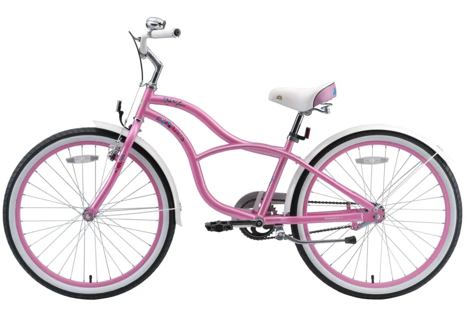 BikeStar Classic Kinderfiets 24 Inch Roze^ Kinderfietsen