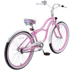 BikeStar Classic Kinderfiets 24 Inch Roze^ Kinderfietsen