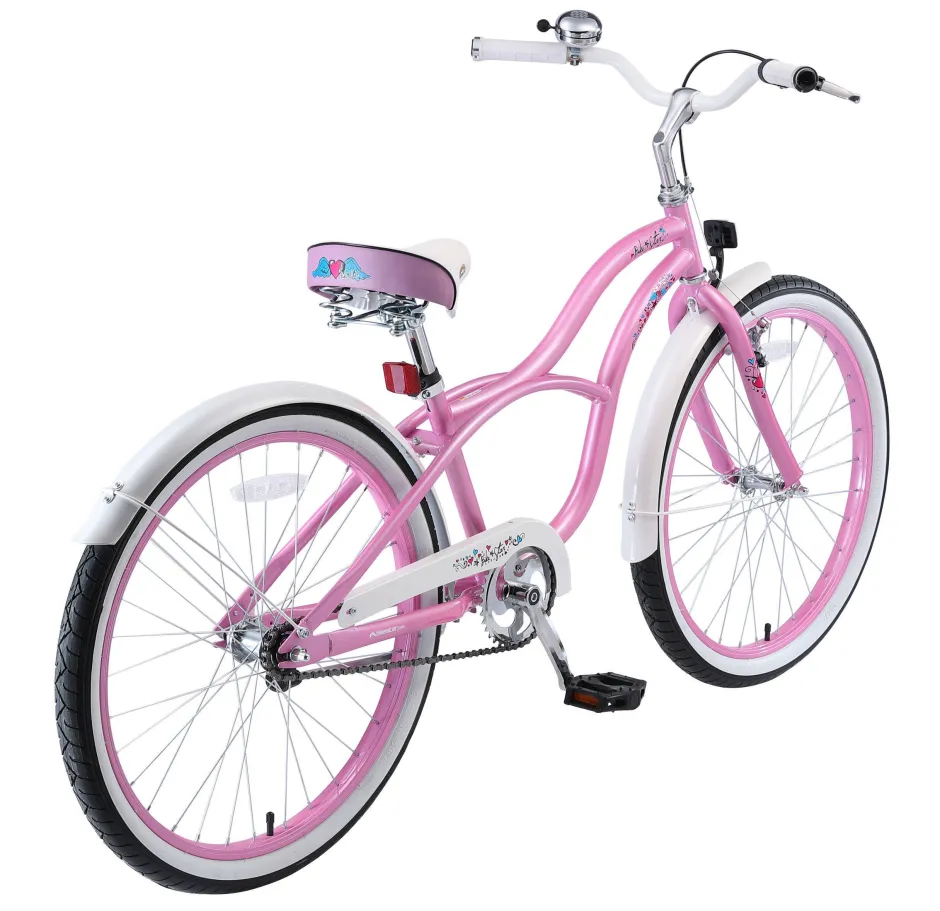 BikeStar Classic Kinderfiets 24 Inch Roze^ Kinderfietsen