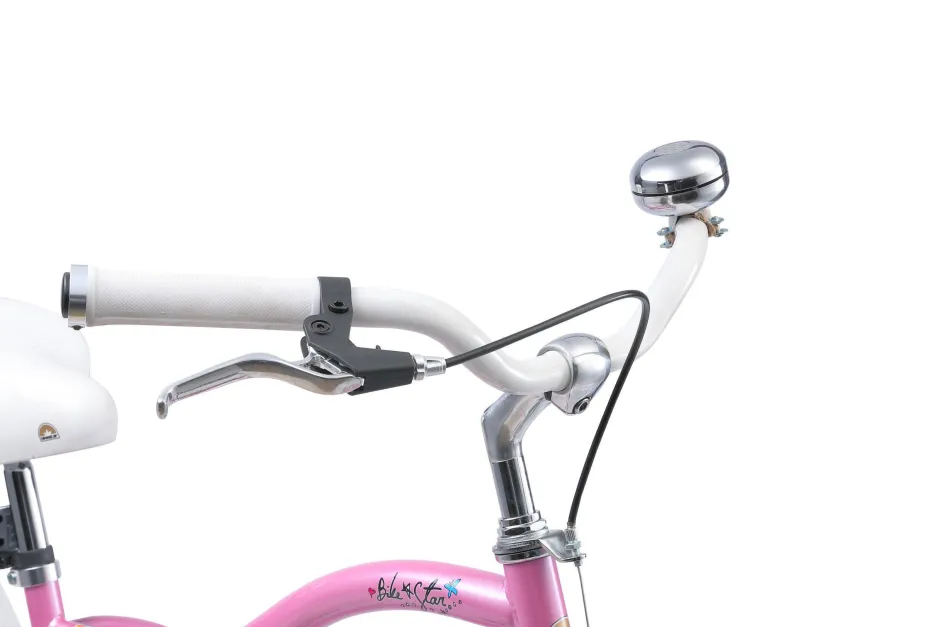 BikeStar Classic Kinderfiets 24 Inch Roze^ Kinderfietsen