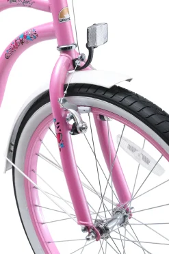 BikeStar Classic Kinderfiets 24 Inch Roze^ Kinderfietsen