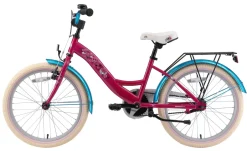 BikeStar Classic Kinderfiets 20 Inch Paars^ Kinderfietsen