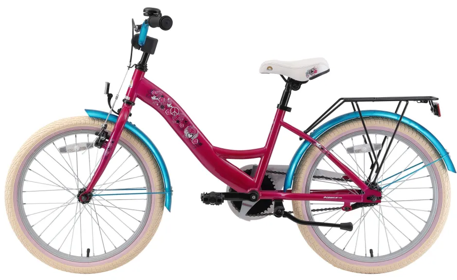 BikeStar Classic Kinderfiets 20 Inch Paars^ Kinderfietsen