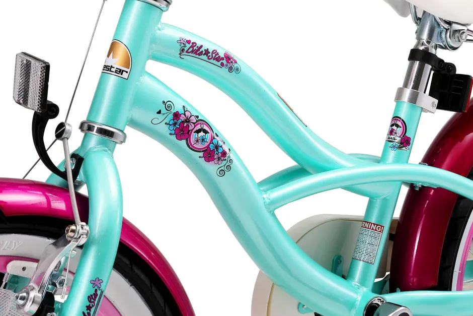 BikeStar Cruiser Kinderfiets 16 Inch Mint^ Kinderfietsen