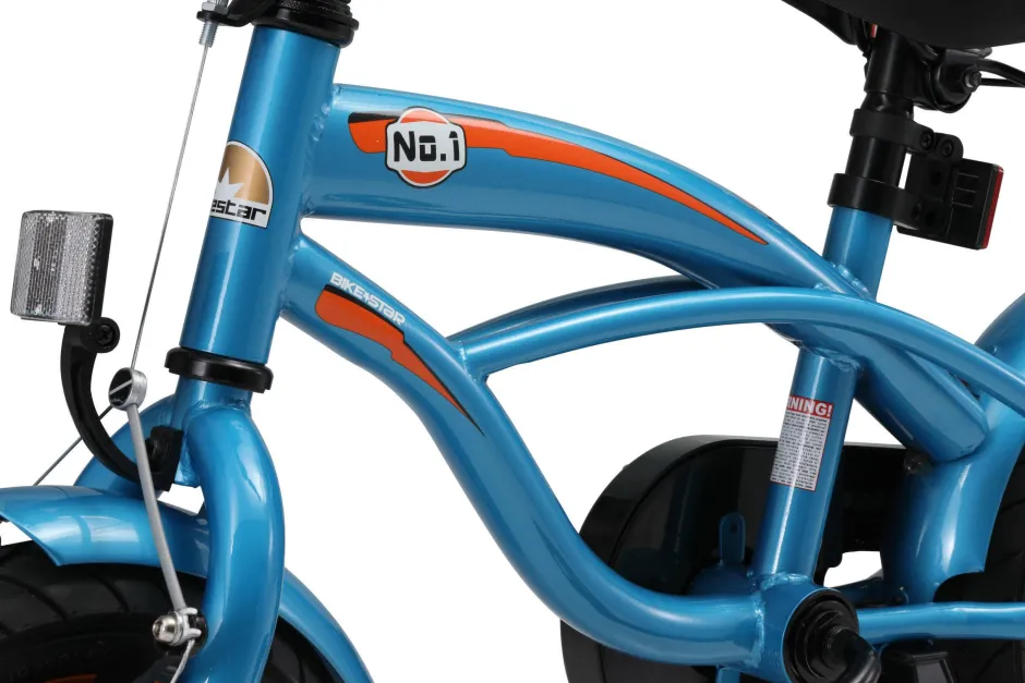 BikeStar Cruiser Kinderfiets 12 Inch Blauw^ Kinderfietsen