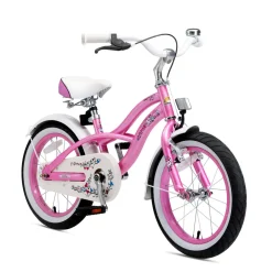 BikeStar Cruiser Kinderfiets 16 Inch Roze^ Kinderfietsen