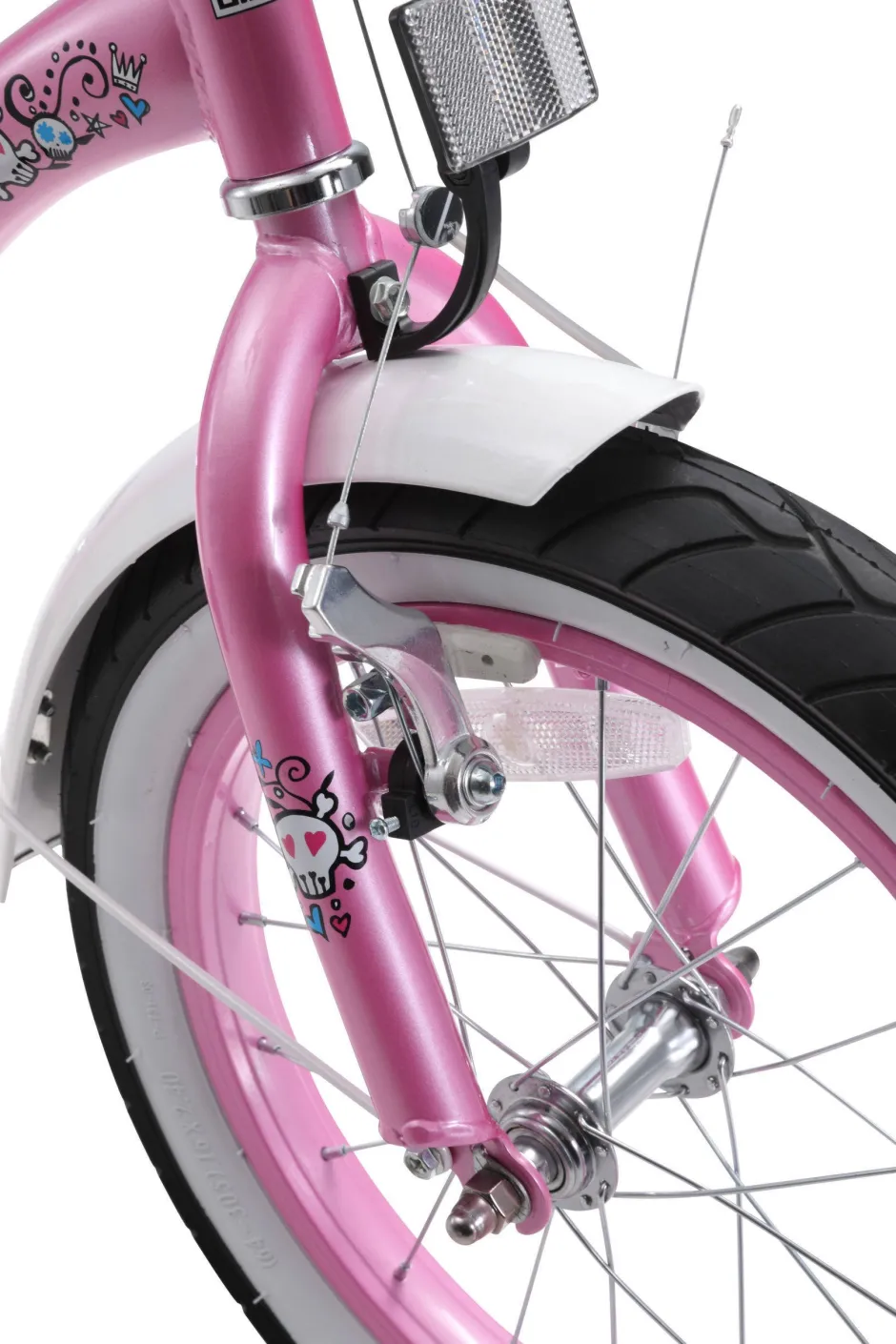 BikeStar Cruiser Kinderfiets 16 Inch Roze^ Kinderfietsen