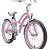 BikeStar Cruiser Kinderfiets 20 Inch Roze^ Kinderfietsen