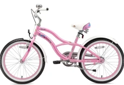 BikeStar Cruiser Kinderfiets 20 Inch Roze^ Kinderfietsen