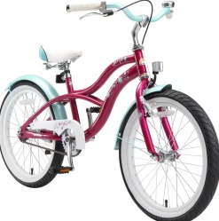 BikeStar Cruiser Kinderfiets 20 Inch Lila^ Kinderfietsen